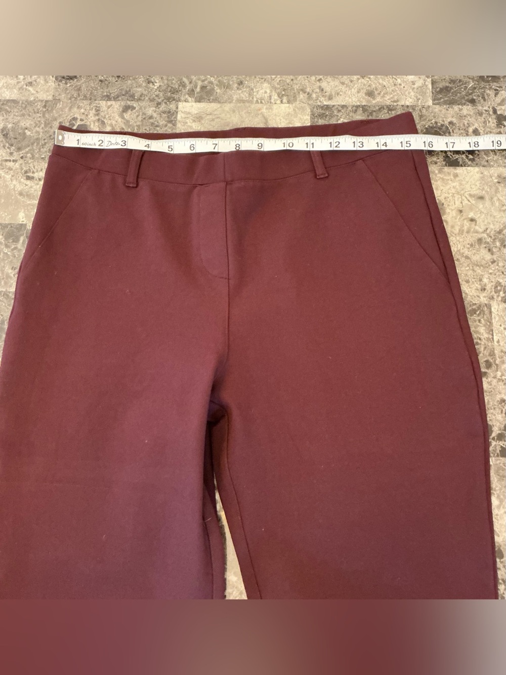 Quince Fall Plum Ultra Stretch Minimalist Casual Legging Pant Pull On
Size LG - Picture 9 of 14